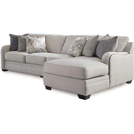 3-Piece Sectional with Chaise