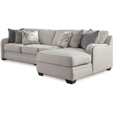 3-Piece Sectional with Chaise