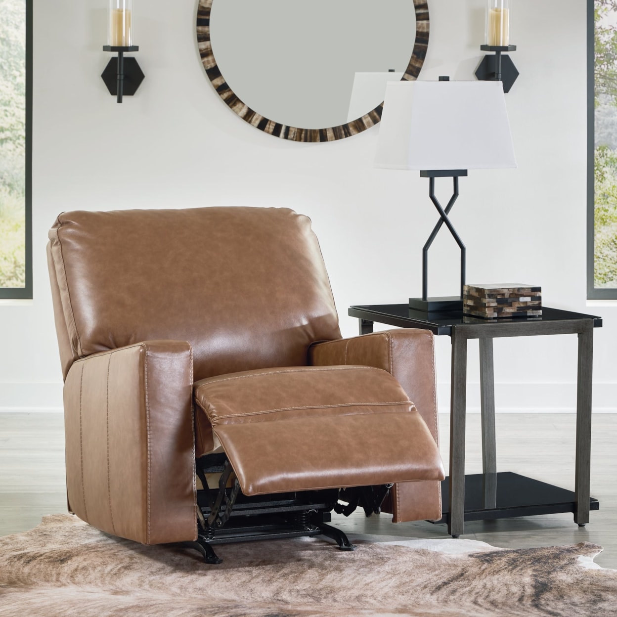 Signature Design by Ashley Bolsena 5560325 Contemporary Leather Match ...
