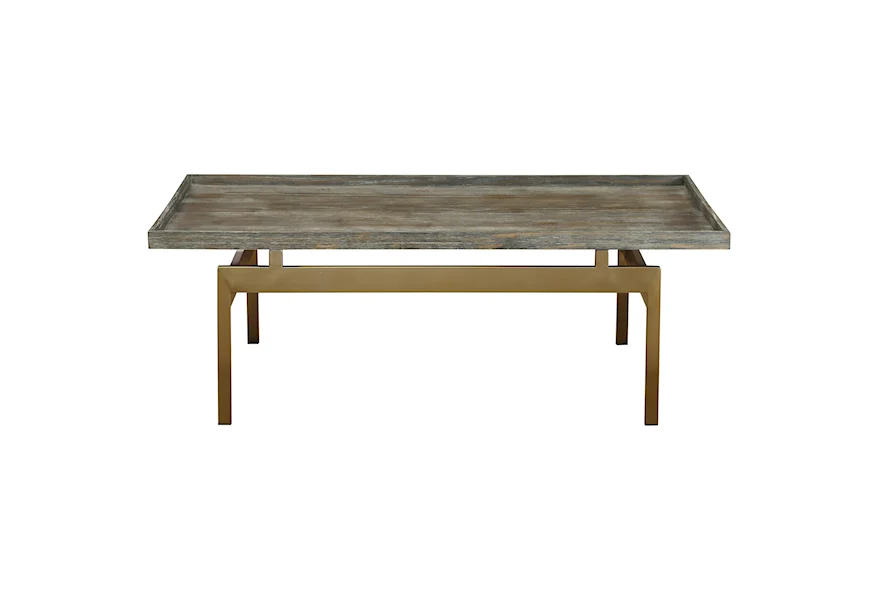 Biscayne Biscayne Cocktail Table by Coast2Coast Home at Z & R Furniture