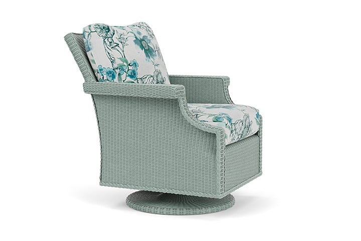 Lloyd Flanders Hamptons Swivel Rocker Lounge Chair