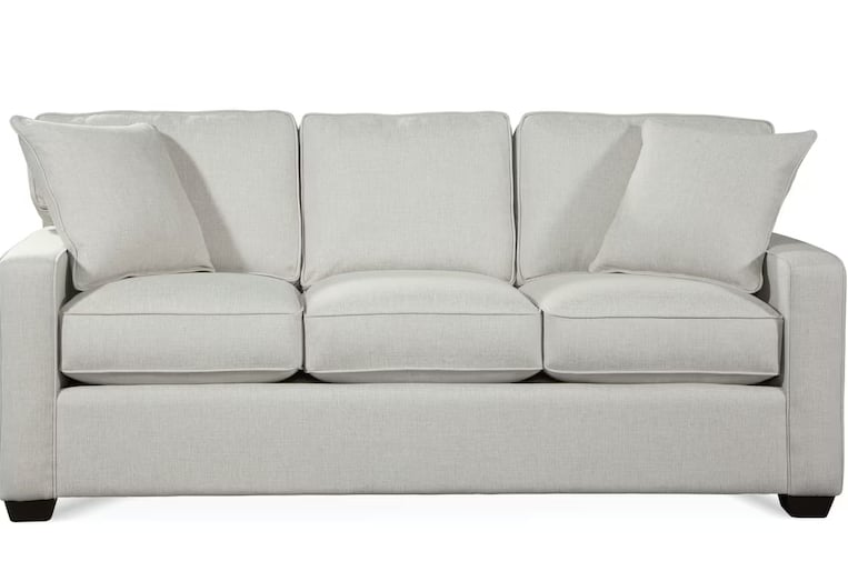Braxton Culler Gramercy Park Sofa with Throw Pillows