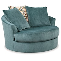 Oversized Swivel Accent Chair