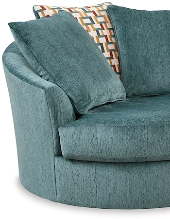 Oversized Swivel Accent Chair