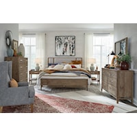 Transitional California King Bedroom Group