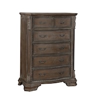 Sheffield Traditional 6-Drawer Chest
