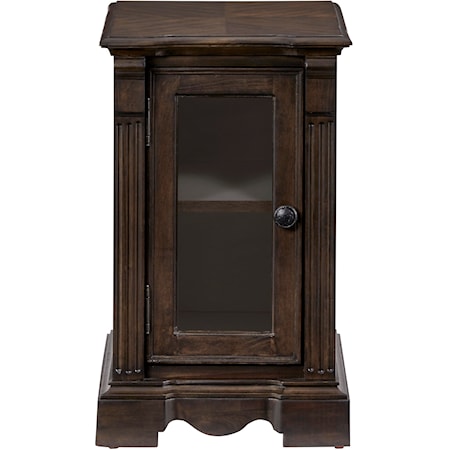 Transitional Chairside Cabinet