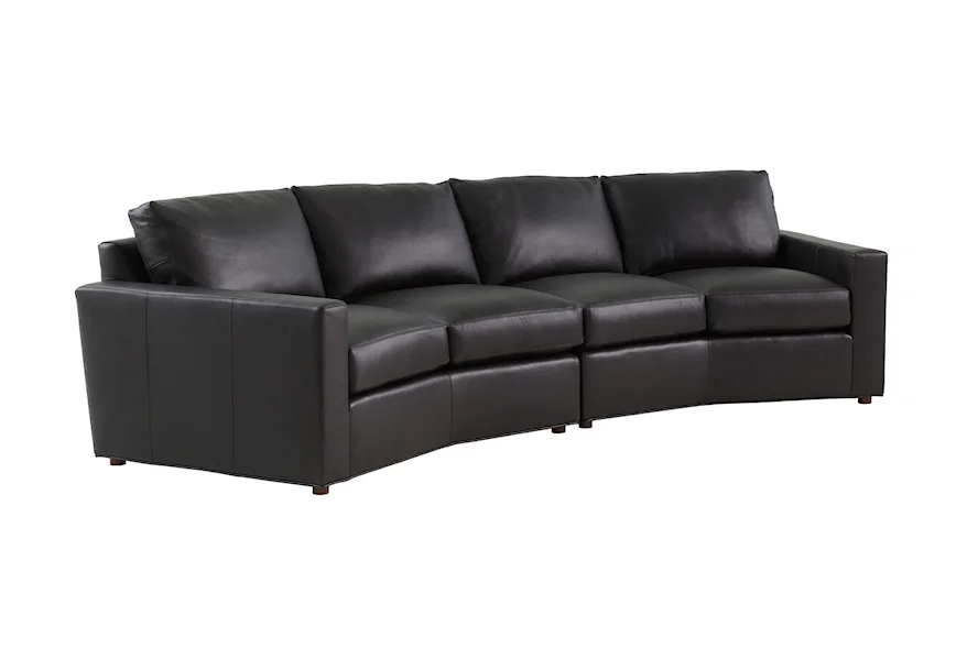Silverado Ashbury 2-Piece Leather Sectional by Lexington at Esprit Decor Home Furnishings