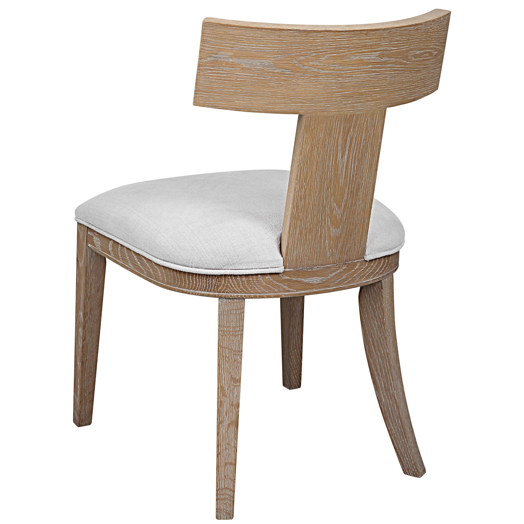 Uttermost Accent Furniture - Accent Chairs Idris Armless Chair Natural