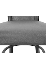 CM Camelia Contemporary Upholstered Dining Bench