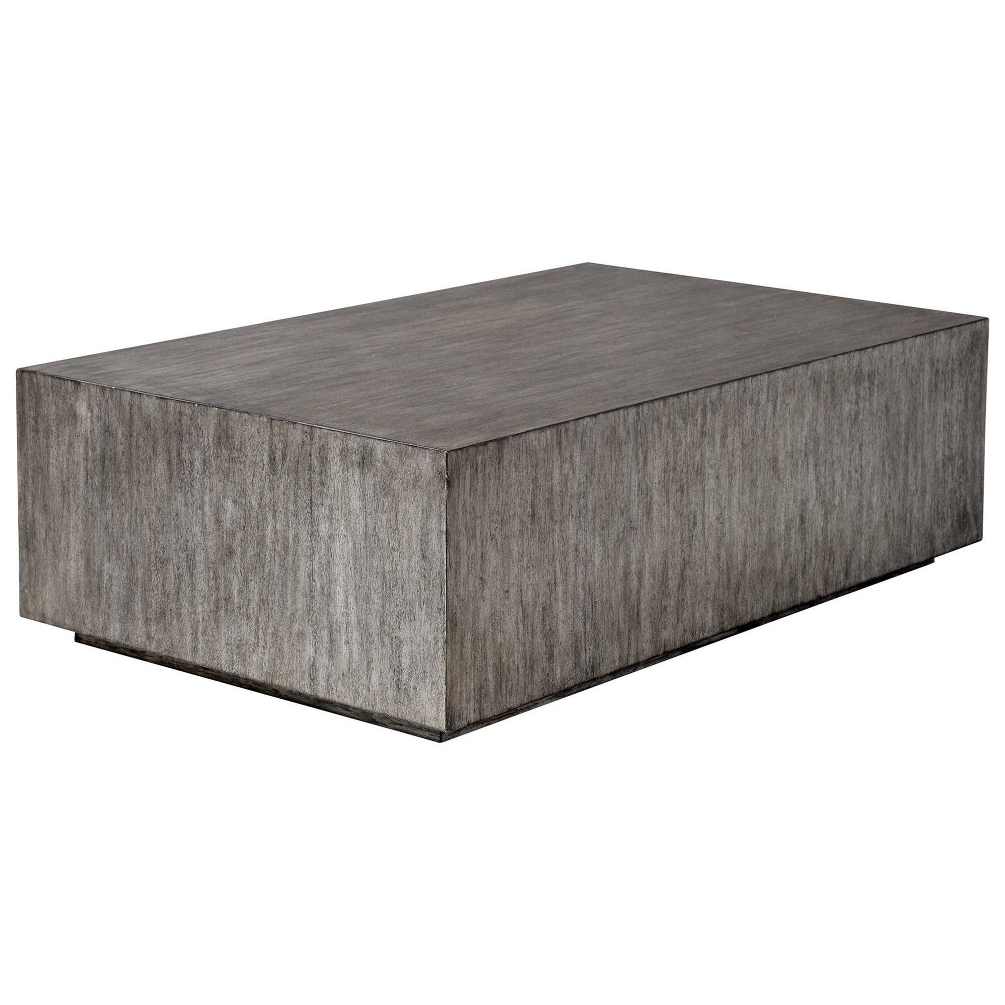 Uttermost Accent Furniture - Occasional Tables Kareem Modern Gray Coffee Table