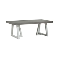 Modern Farmhouse Rectangular Cocktail Table