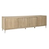 Aspenhome Madison TV Console Table with Backer Panel