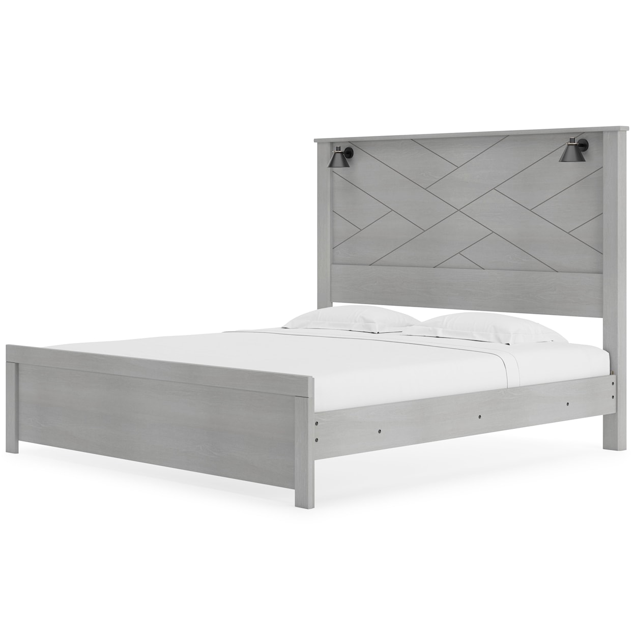 StyleLine Cottonburg King Panel Bed
