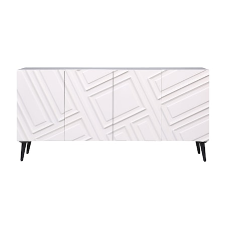 4-Door Credenza