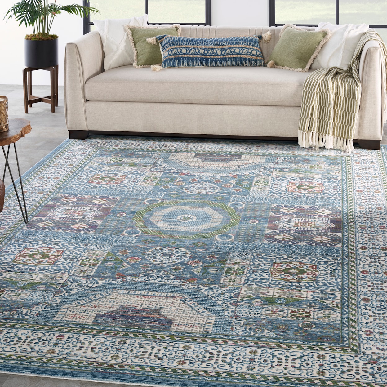 Nourison Ankara Global 7'10" x 9'10"  Rug