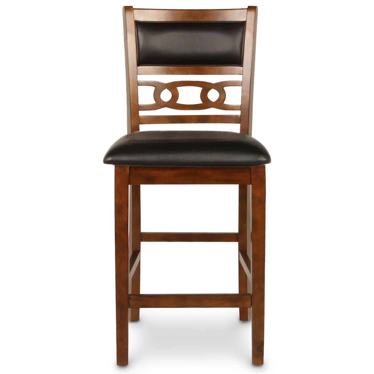 New Classic Gia NEWD170152SBRN Contemporary 5Piece Counter Height