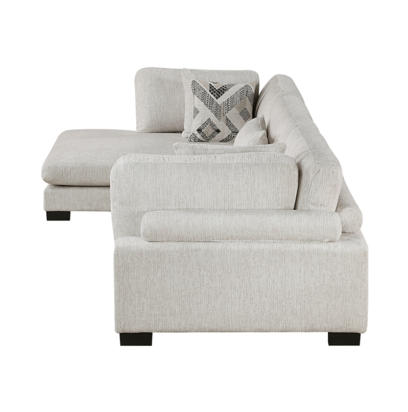Homelegance Tinley 3-Piece Sectional Sofa with Chaise