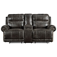 Power Reclining Loveseat with Console