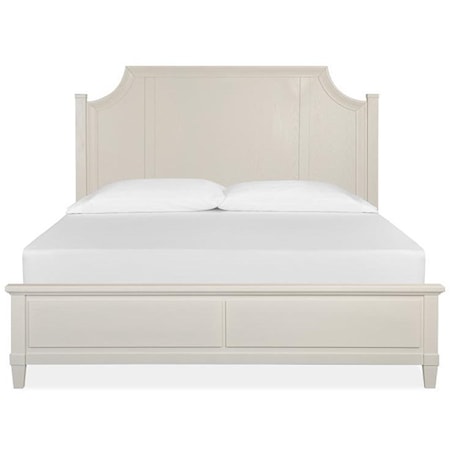 Queen Arched Panel bed