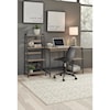 Michael Alan Select Soho 2-Piece Home Office Desk and Shelf Set