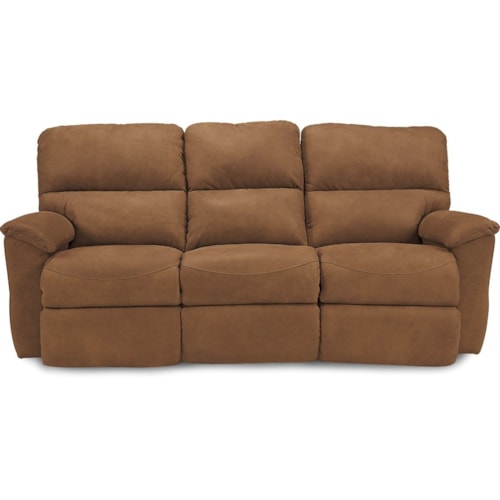 Casual Power Reclining Sofa with Power Headrests and USB Charging Ports