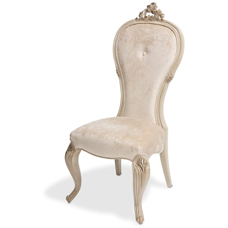 Platine de Royale Side Chair - Champagne