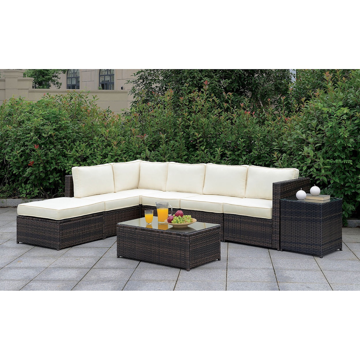 FUSA Ilona Outdoor Sectional Set