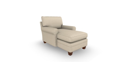 Transitional Chaise Lounge