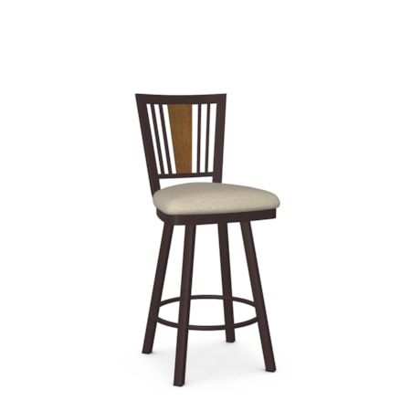 Upholstered Swivel Counter Stool