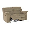 Signature Design Alphons Reclining Loveseat