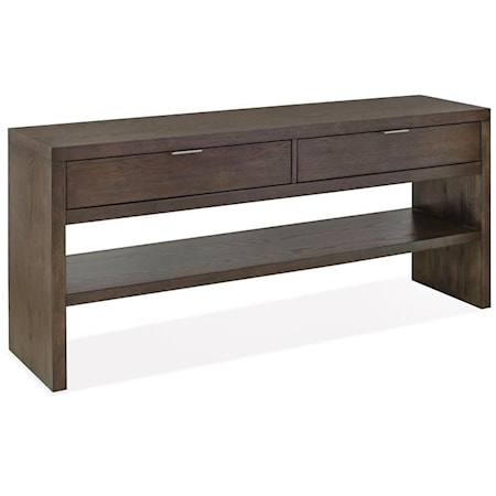 2-Drawer Rectangular Sofa Table