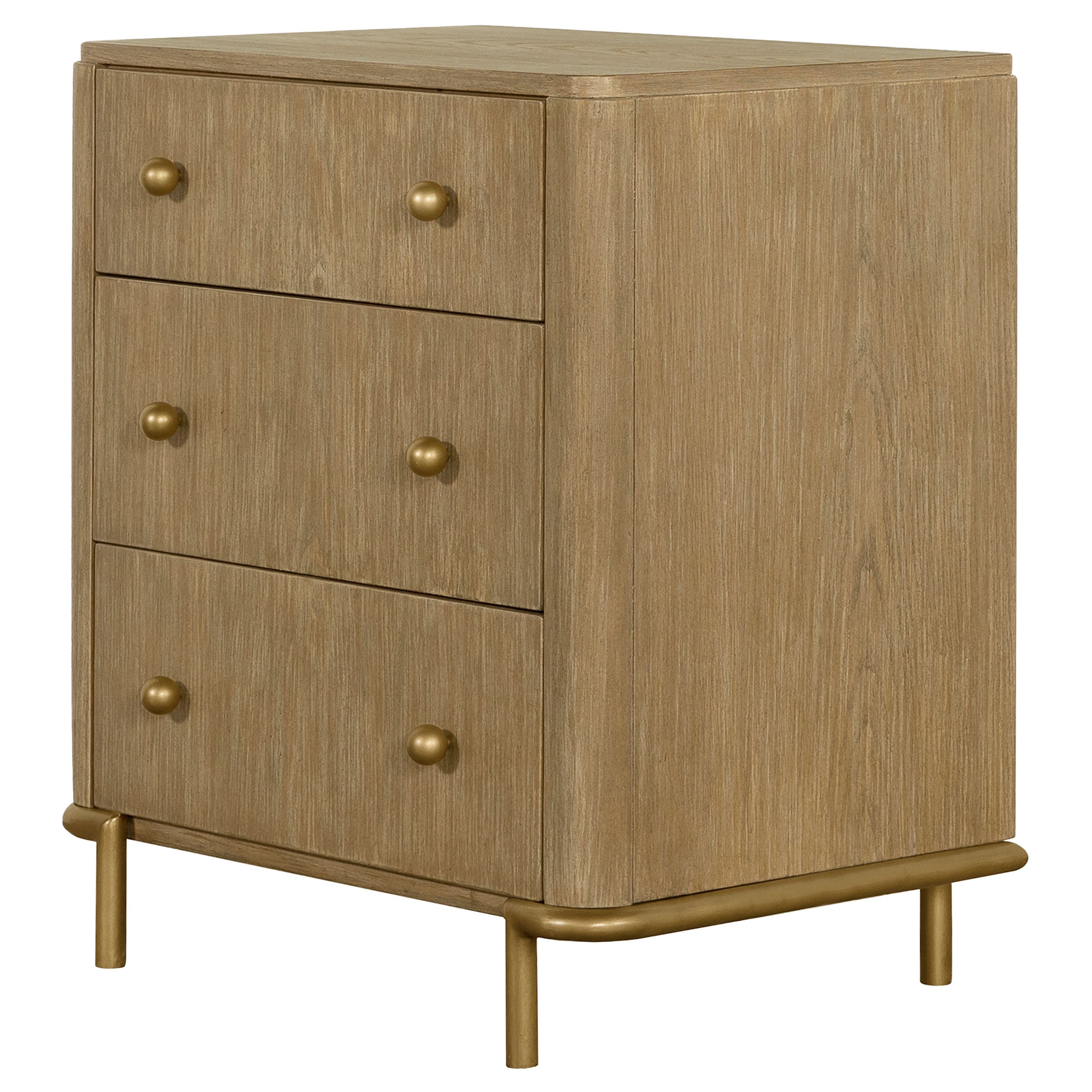 3-drawer Nightstand