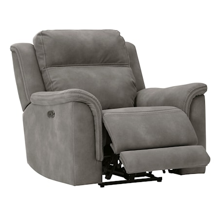 Power Recliner w/ Adj Headrest