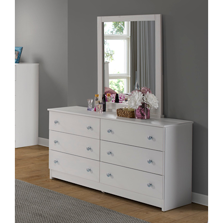 Dresser & Mirror Set