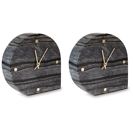 Table Clock (Set Of 2)