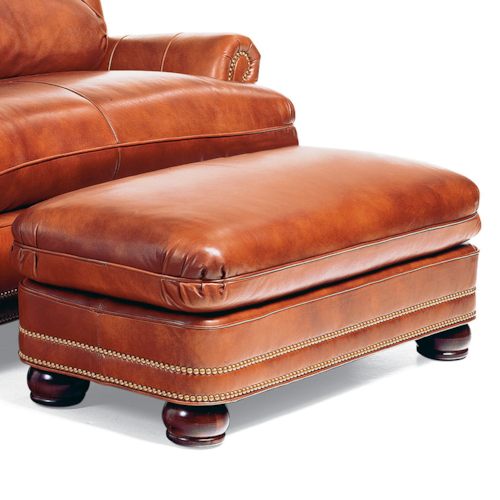 Traditional Austin Ottoman and a Half