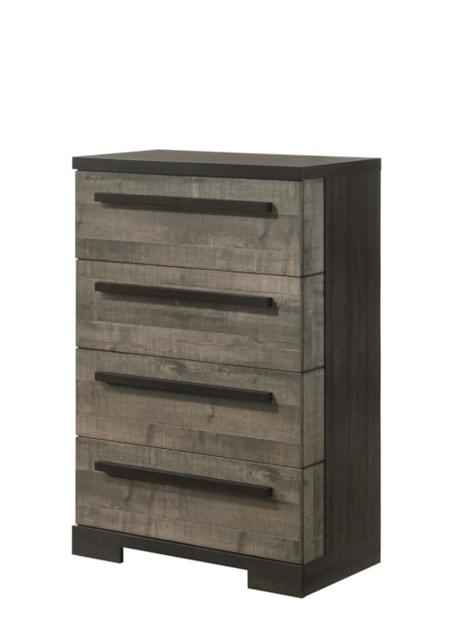 Remington Contemporary 4-Drawer Bedroom Chest