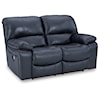 Ashley Furniture Signature Design Leesworth Reclining Power Loveseat