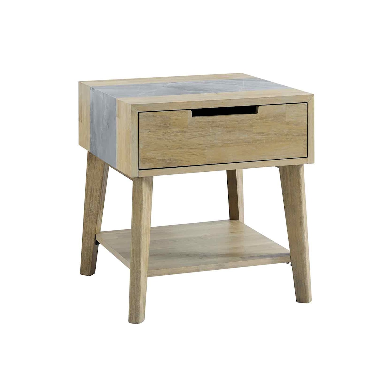 Steve Silver Calgary End Table with Storage