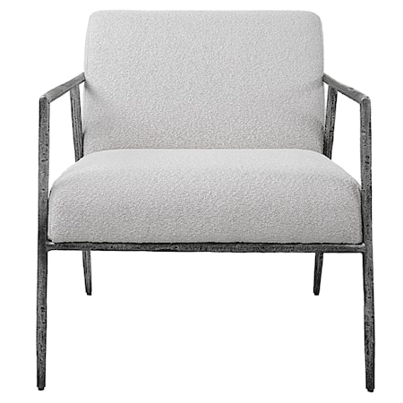 Brisbane Light Gray Accent Chair