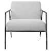 Uttermost Brisbane Brisbane Light Gray Accent Chair