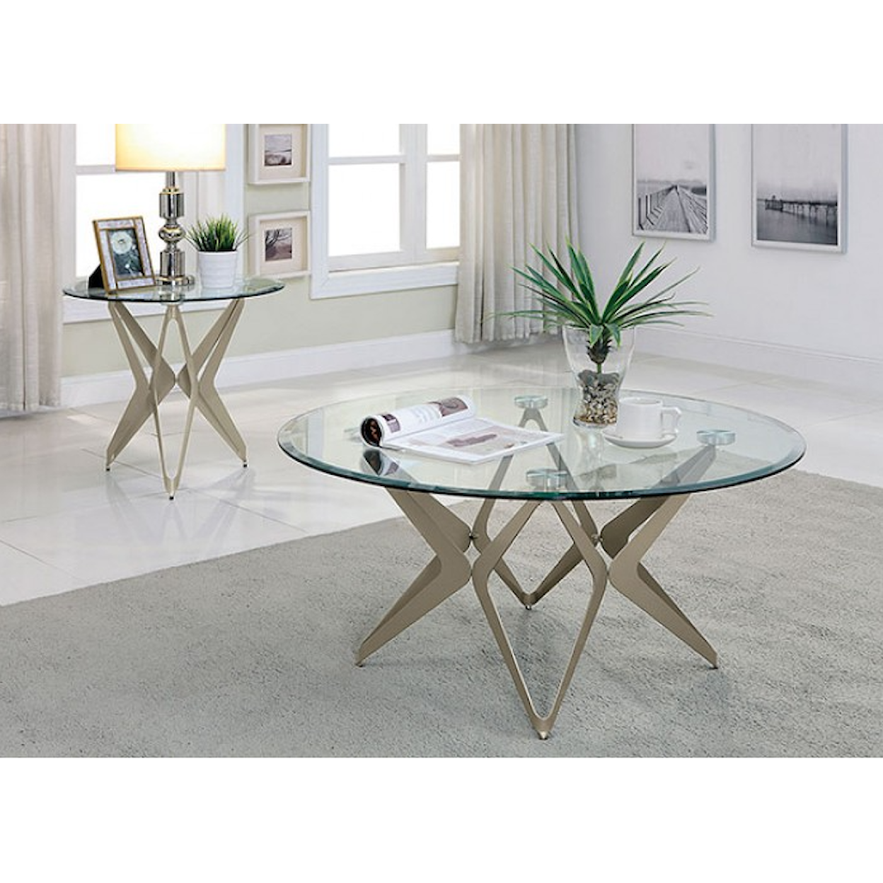 Furniture of America Alvise Coffee Table