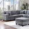 Furniture of America CAJEME Sectional Sofa