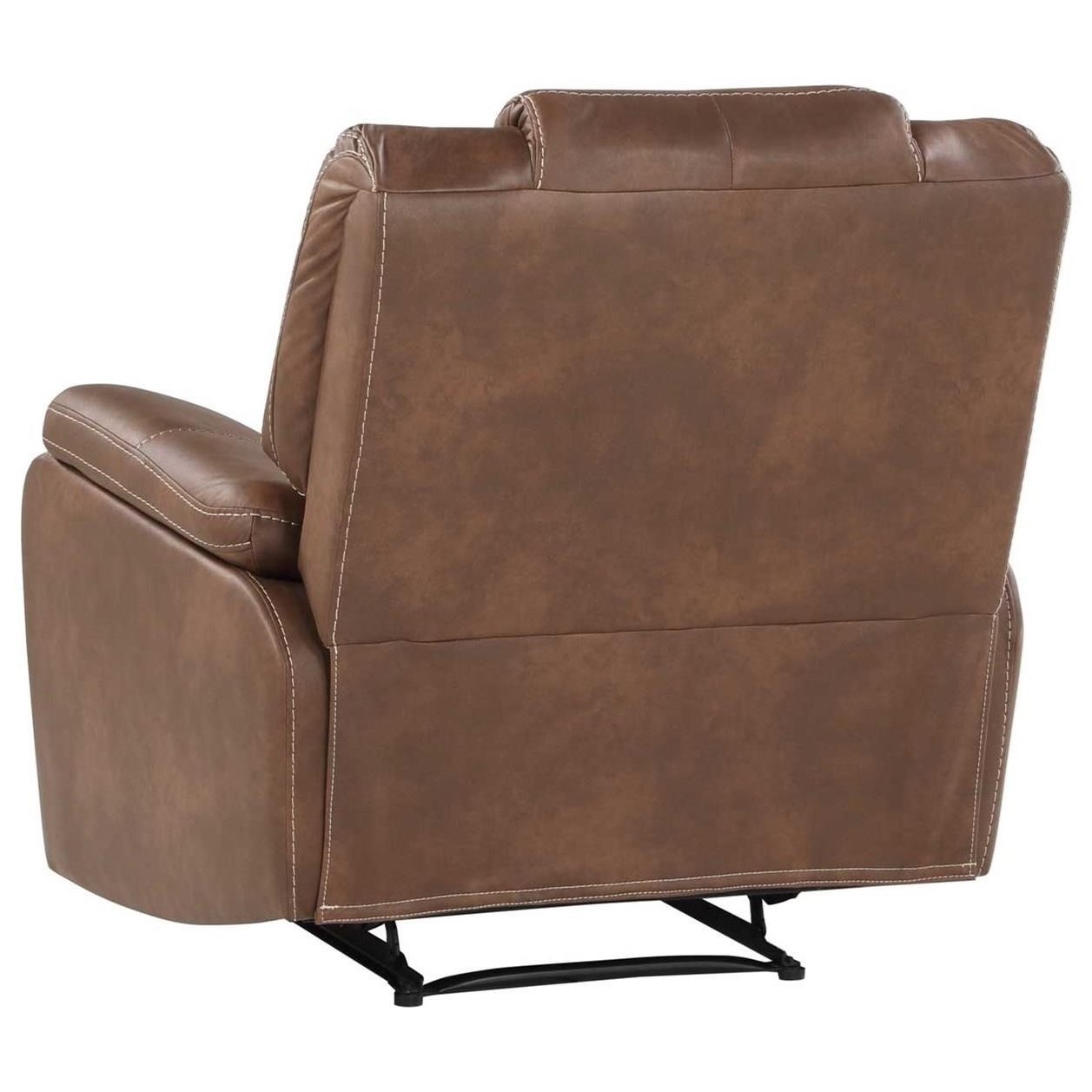 Steve Silver Katrine KT800CB Manual Motion Chair With Padded Headrest ...