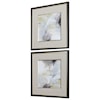 Uttermost Framed Prints Abstract Vistas Framed Prints Set of 2