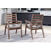 Signature Design Emmeline Set of 2 Dining Arm Chairs w/ Cushions