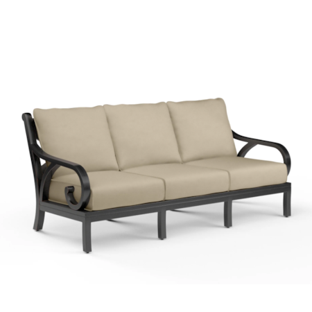 Outdoor Cushioned Sofa