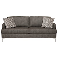 Contemporary RTA Sofa with Metal Legs