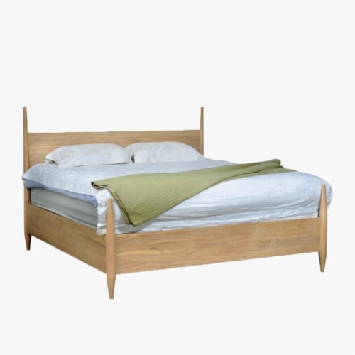 Transitional Queen Poster Bed